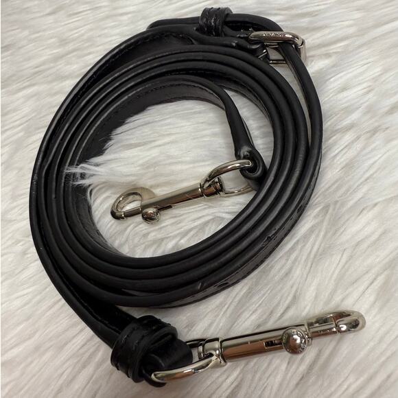 COACH Black Silver Replacement Strap - Picture 4 of 5